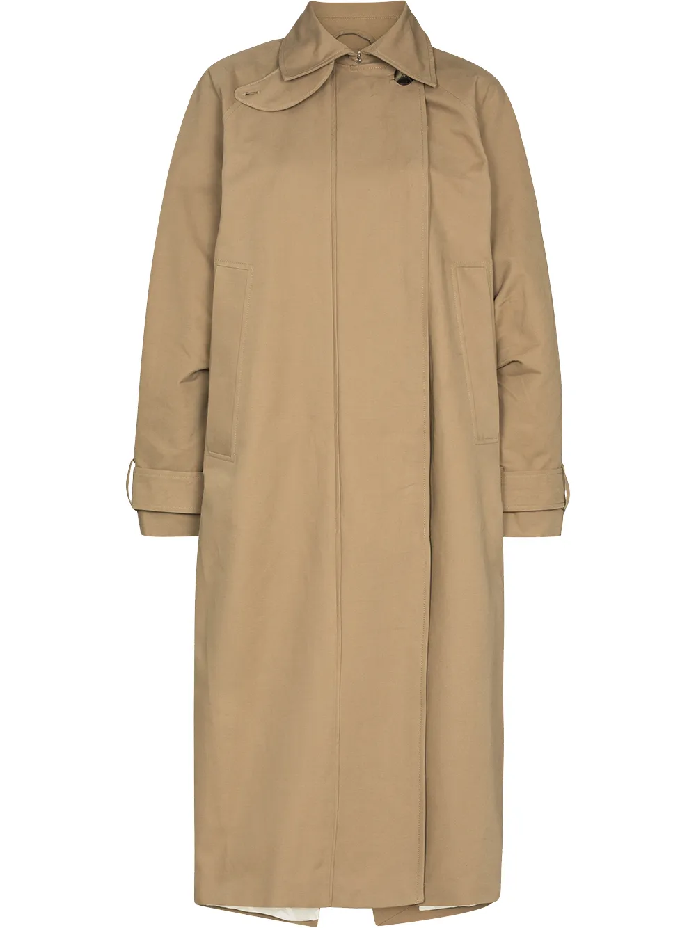 

REMAIN Koko oversized trench coat - Neutrals