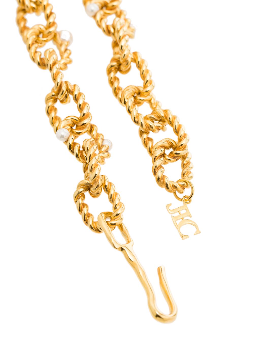 фото Joanna laura constantine modern vintage twisted chain necklace