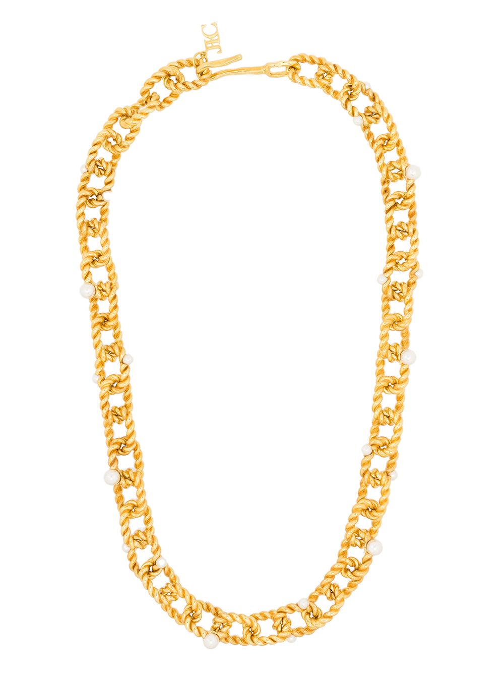 фото Joanna laura constantine modern vintage twisted chain necklace