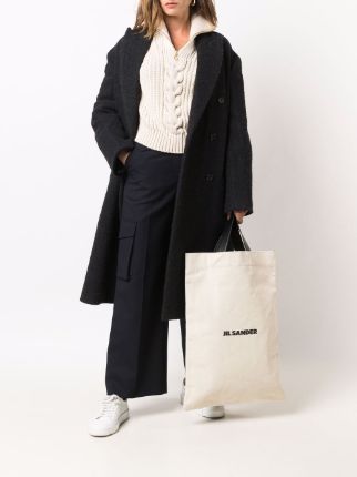 large logo-print tote bag展示图