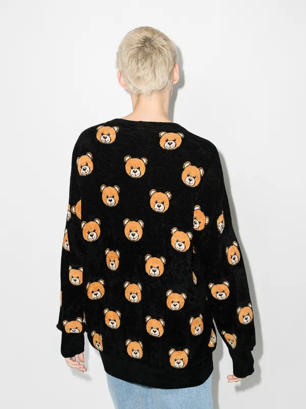 moschino sweater bear