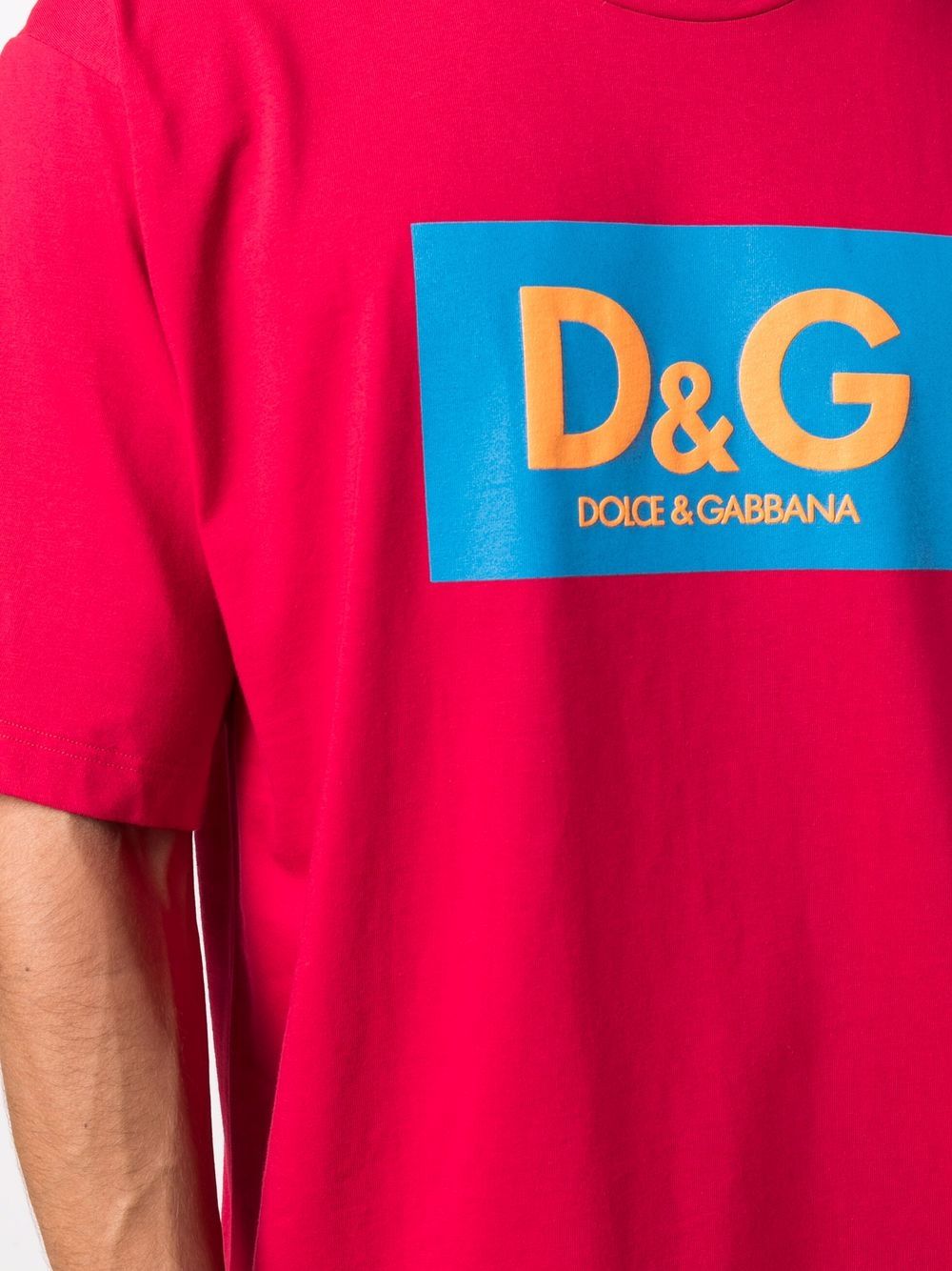 фото Dolce & gabbana футболка с логотипом