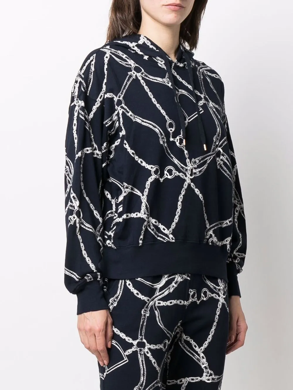 Lauren Ralph Lauren French Terry linkchain Hoodie Farfetch