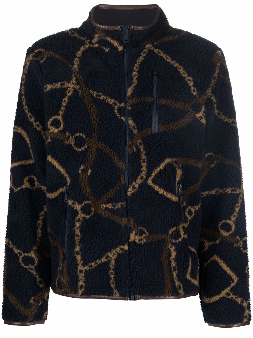 Lauren Ralph Lauren Jacquard sherpa-jacket - Farfetch