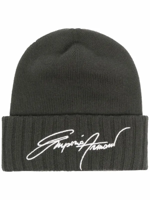 armani winter hat