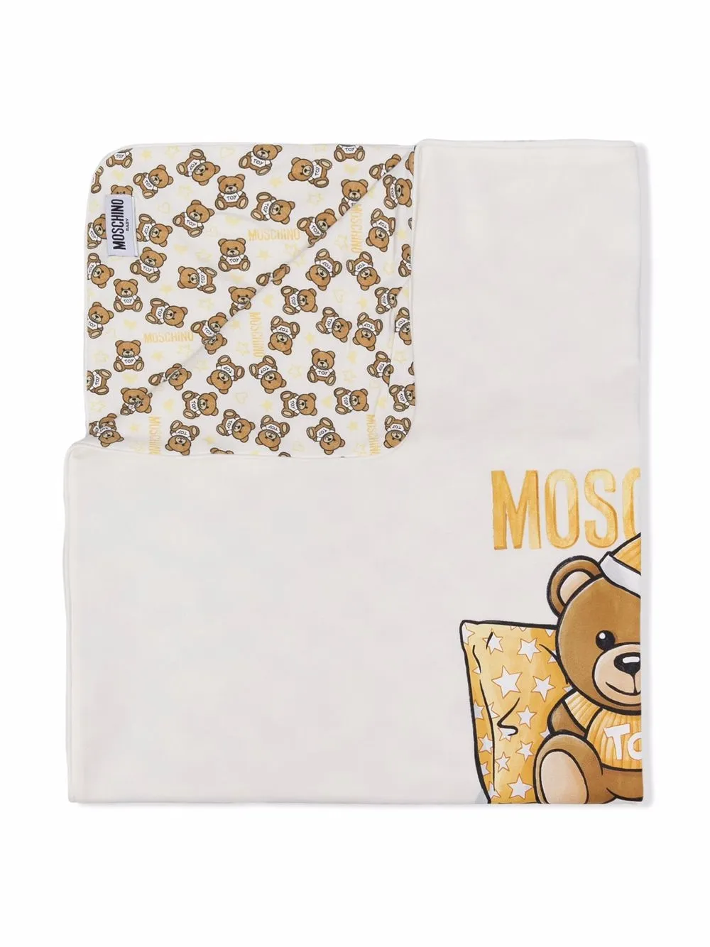 Bild 2 von Moschino Kids Decke mit Teddy