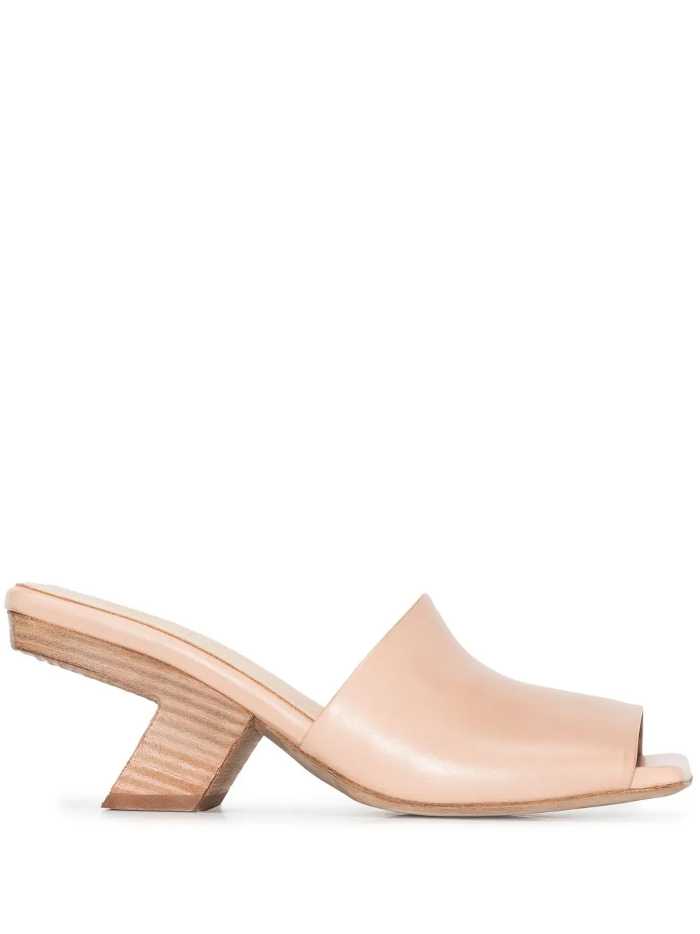 

Marsèll asymmetric leather mules - Neutrals