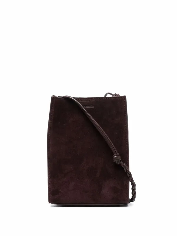 suede messenger bag