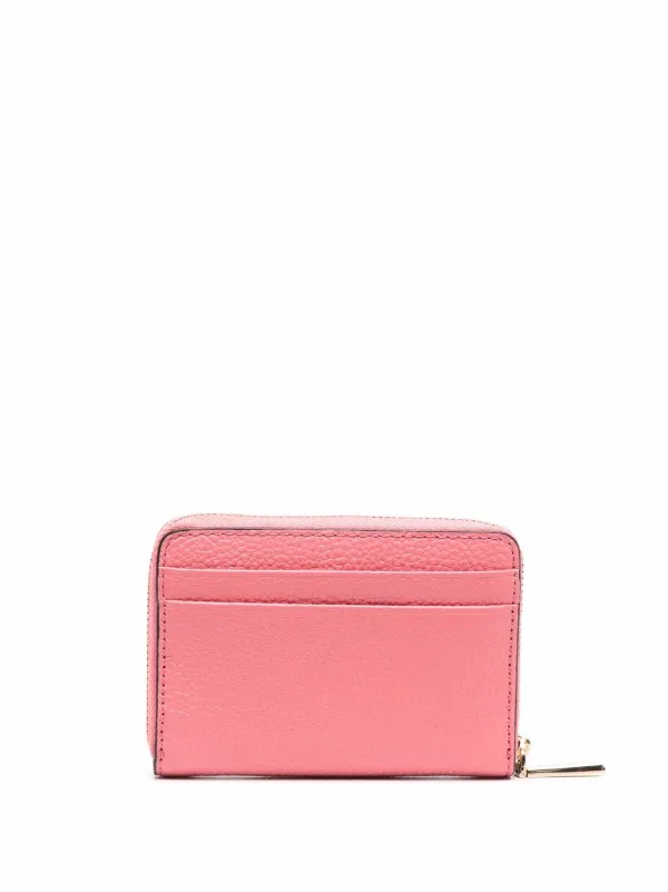 Mk small store pebbled leather wallet