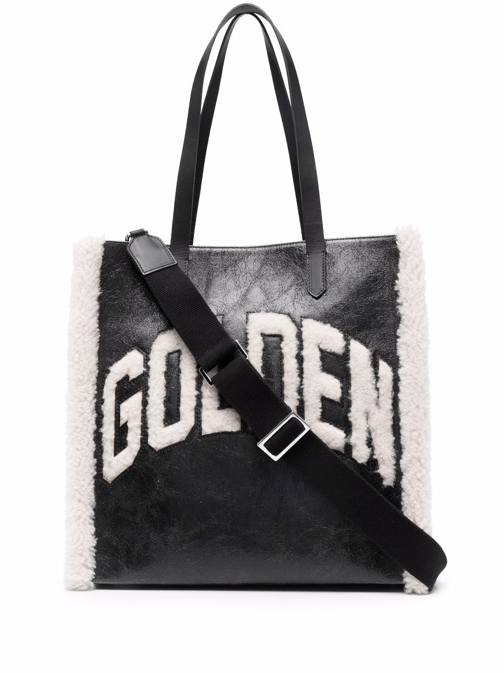 фото Golden goose сумка-тоут california из шерпы