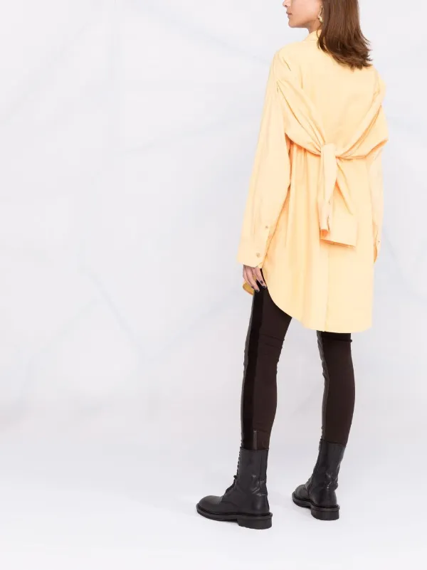 スパッツ・レギンス PAROSH Women Leggings D230609MACIOCK24W086 Brown P.A.R.O.S.H. Striped Leather Leggings | Brown | FARFETCH