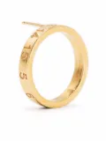 Maison Margiela engraved numbers single earring - Gold