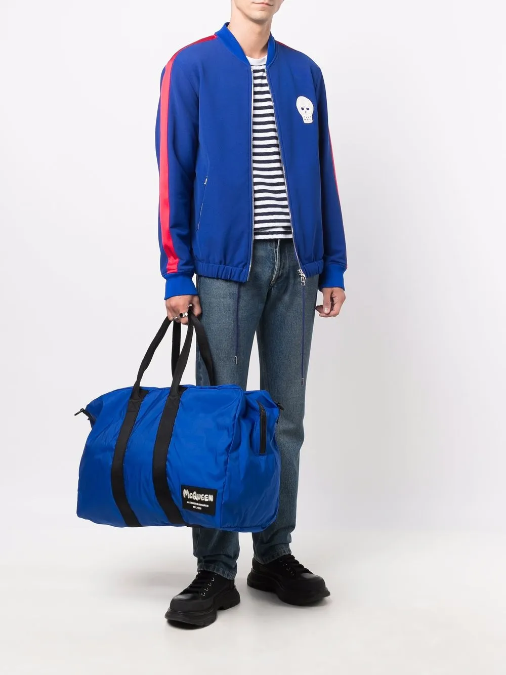Alexander McQueen skull patch sports jacket | Sport Jackets & Windbreakers | Image 2
