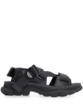 Alexander McQueen Tread flat sandals - Black
