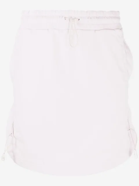 MCQ draped cotton miniskirt