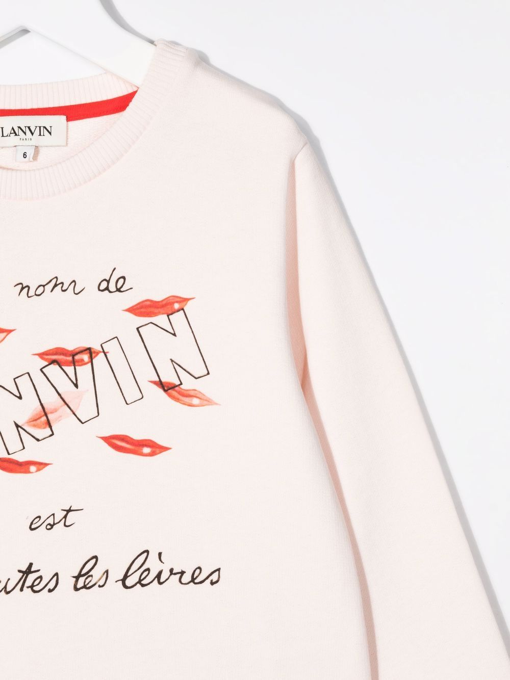 фото Lanvin enfant толстовка с принтом