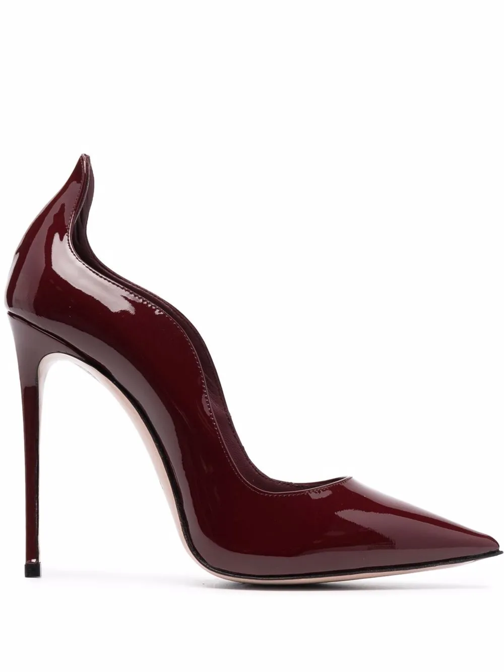 Le Silla wave-edge Patent Leather Pumps - Farfetch