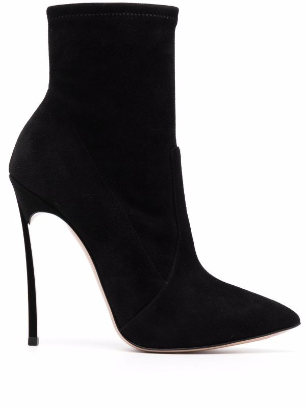 casadei suede ankle boots