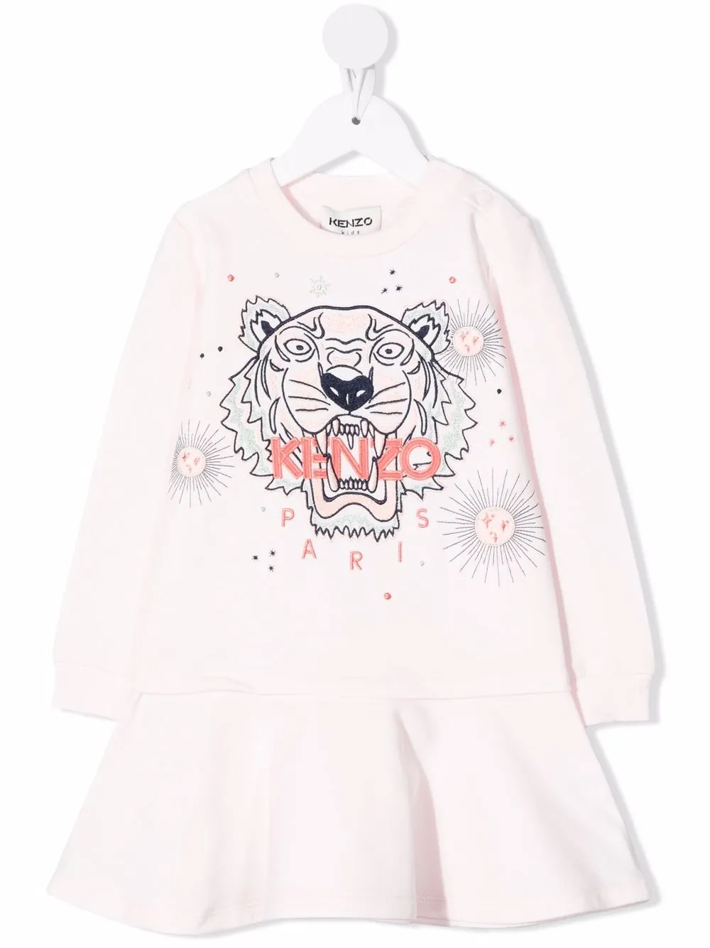 фото Kenzo kids платье-толстовка с логотипом