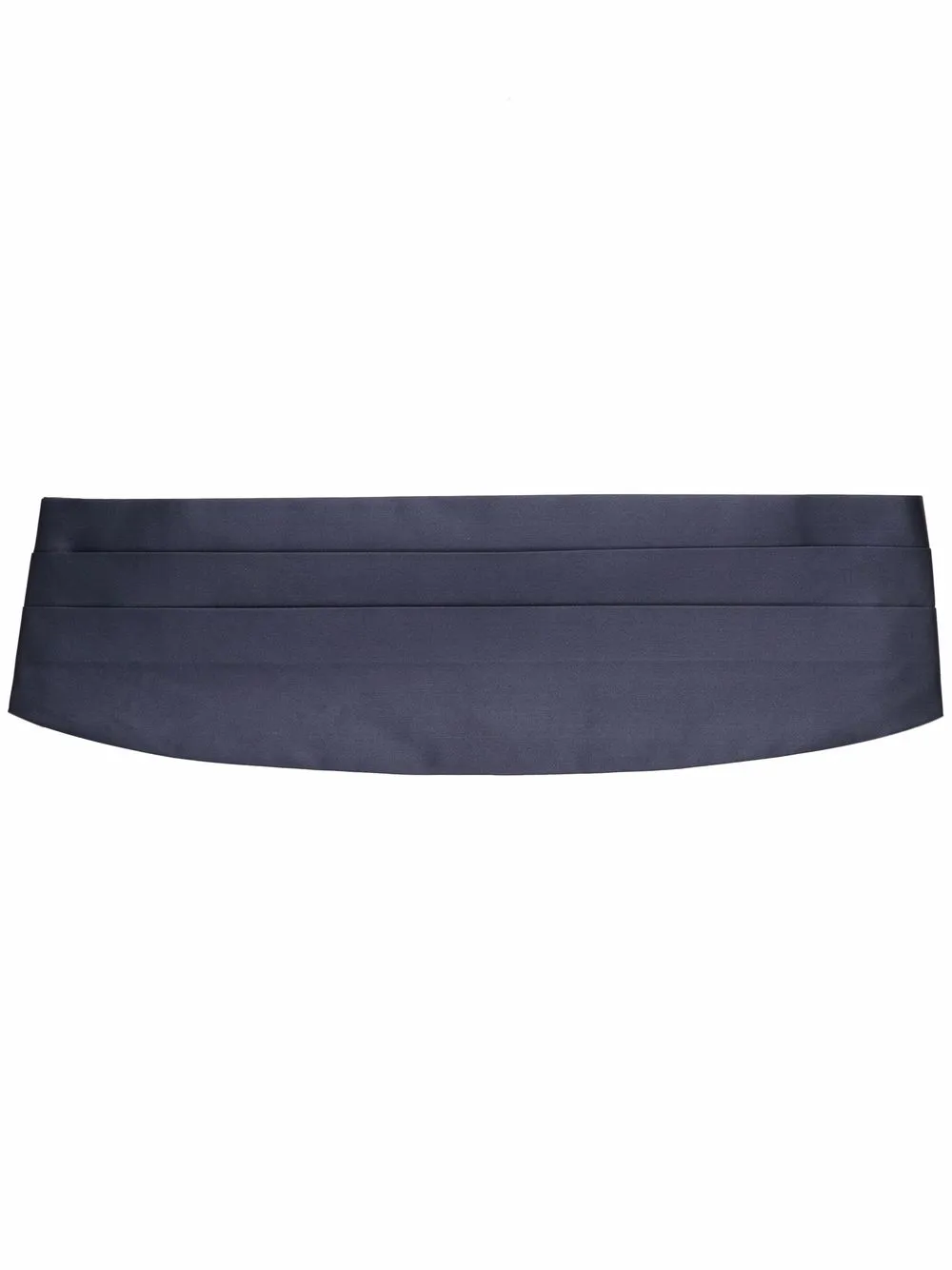 Emporio Armani classic belted cummerbund - Blue