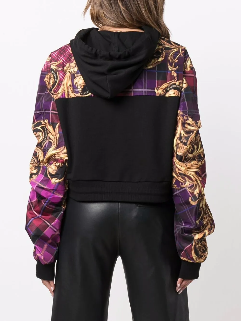 фото Versace jeans couture худи с принтом barocco