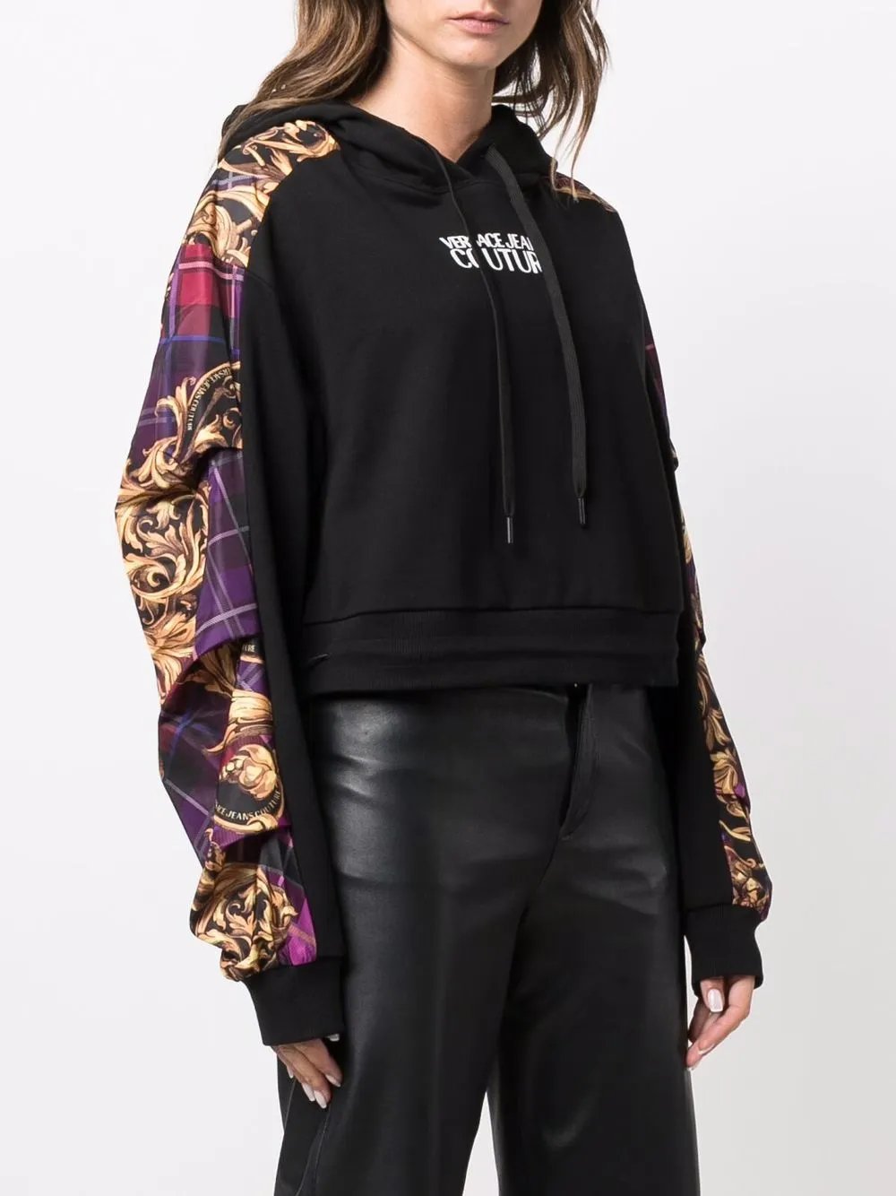 фото Versace jeans couture худи с принтом barocco