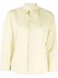 Jil Sander tailored cotton shirt - Green