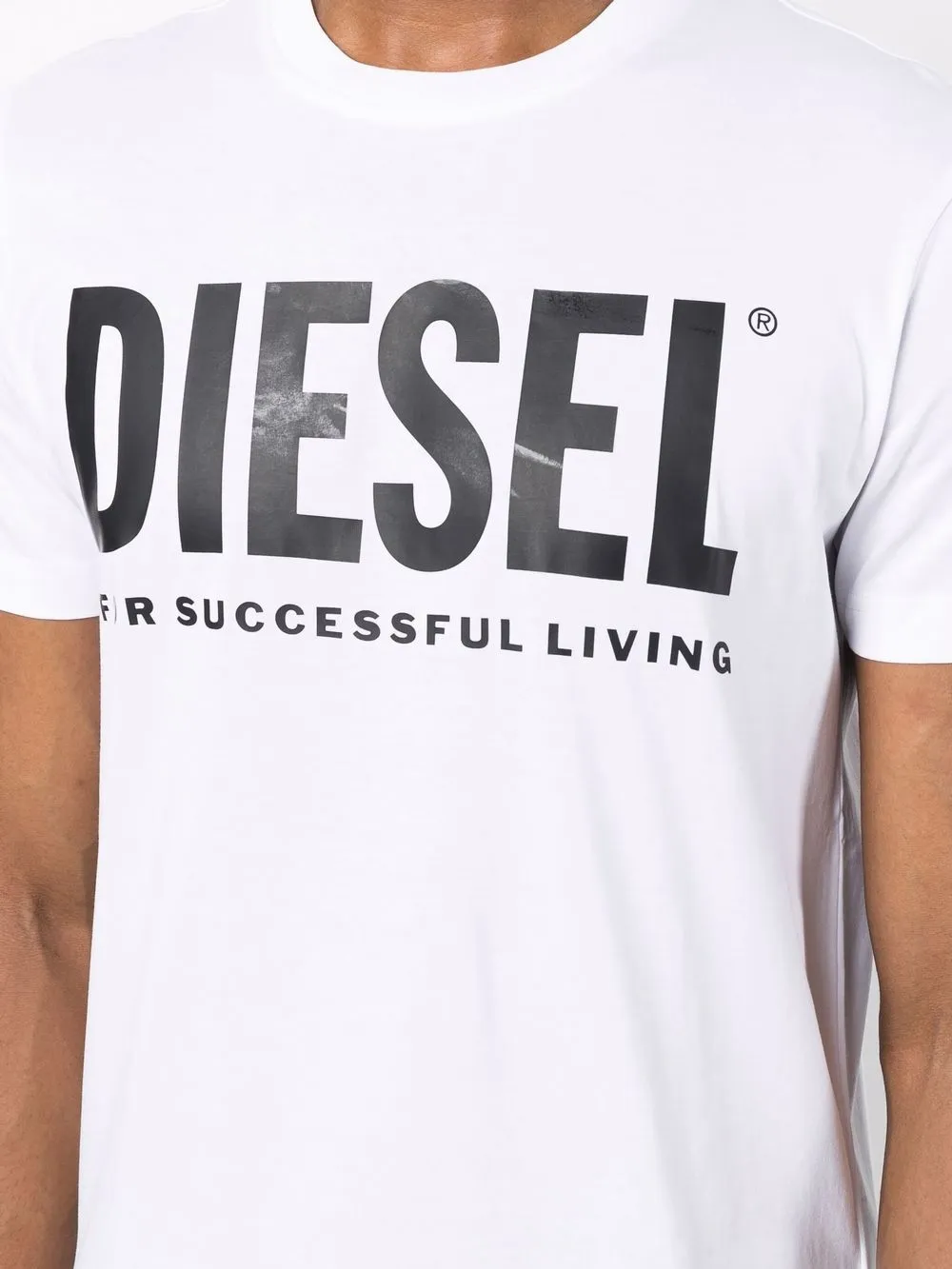 фото Diesel футболка с логотипом