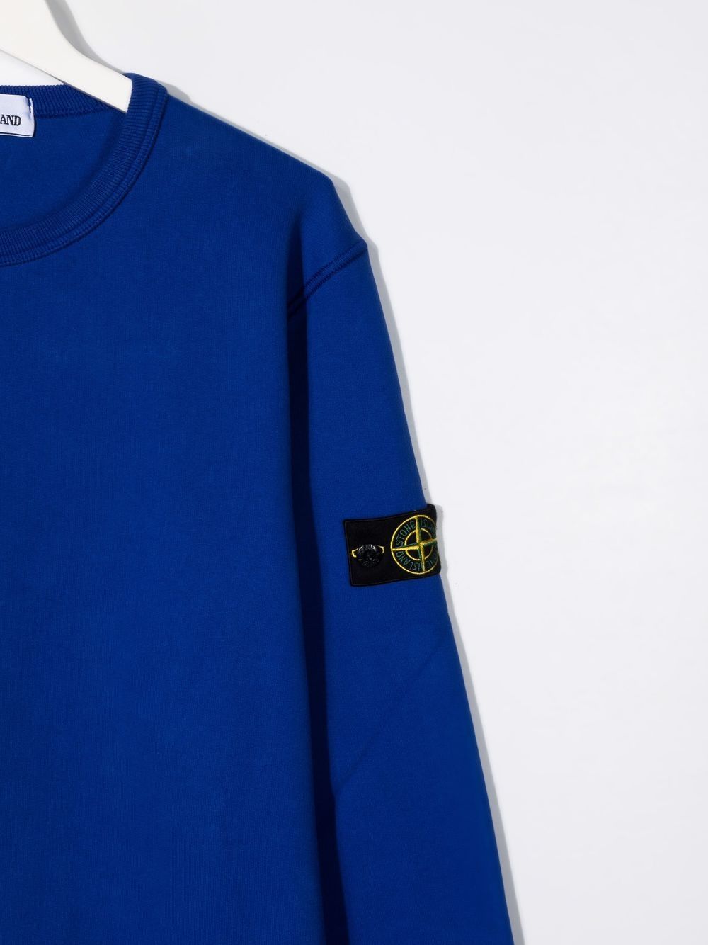 фото Stone island junior толстовка с нашивкой-логотипом