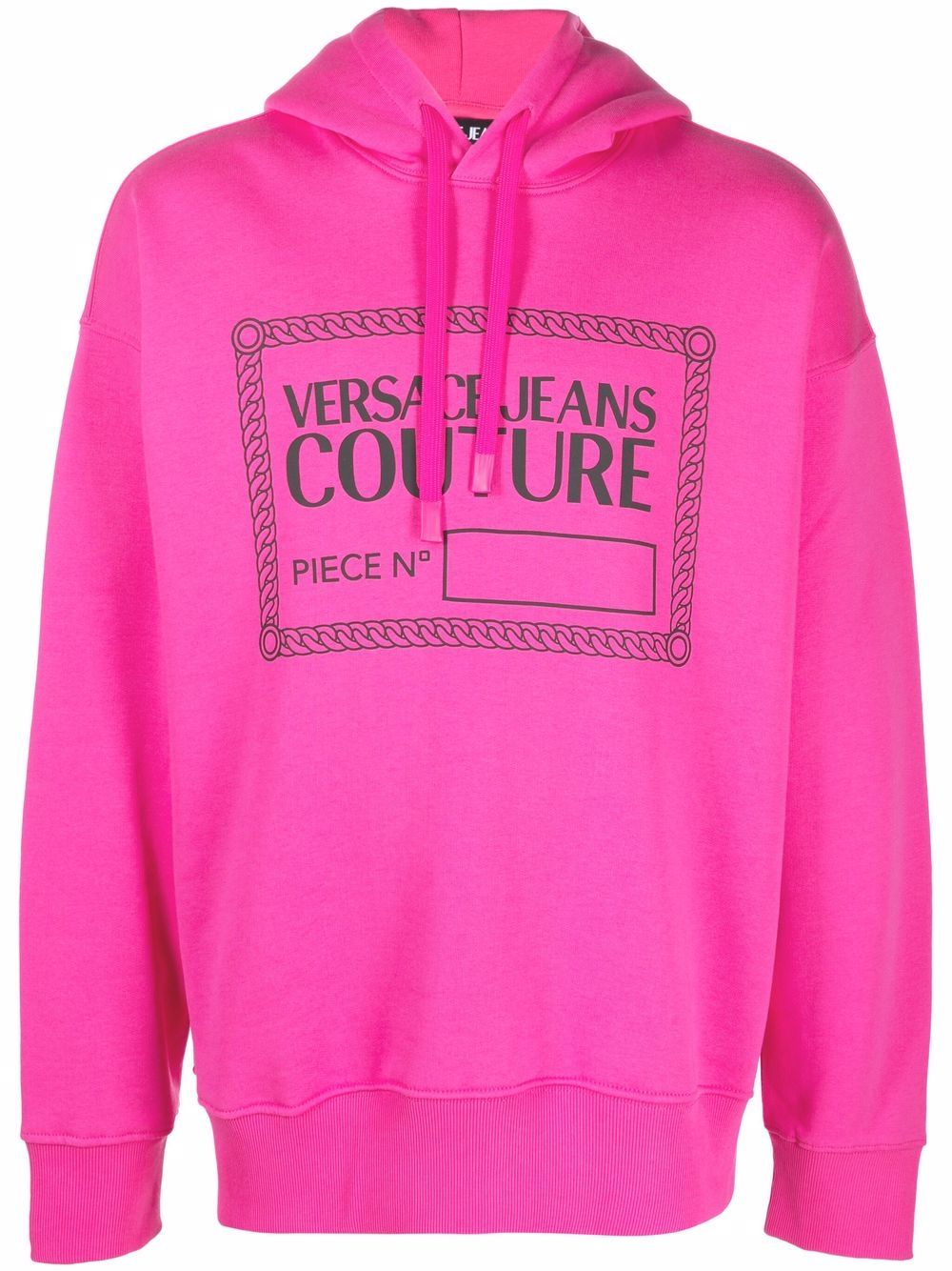 фото Versace jeans couture худи с кулиской и логотипом