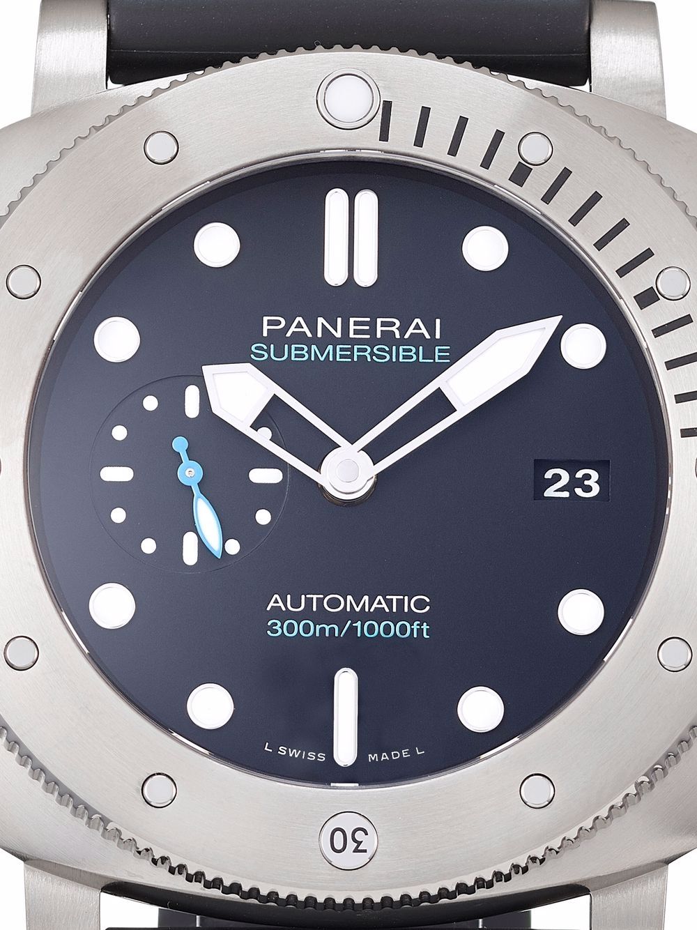 фото Panerai наручные часы submersible pre-owned 47 мм 2021-го года