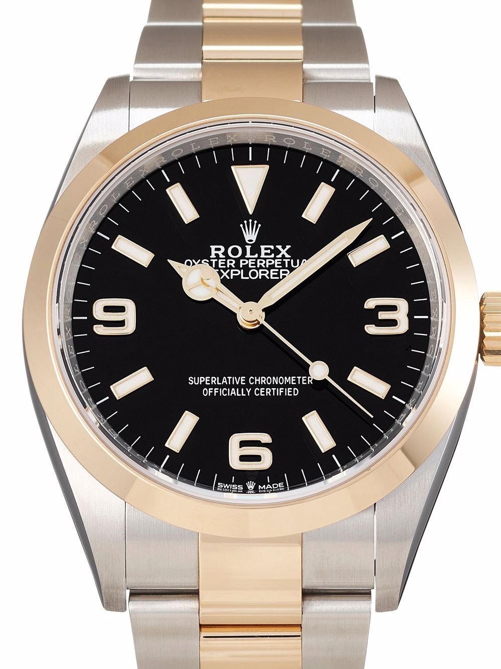 фото Rolex наручные часы explorer i pre-owned 36 мм 2021-го года