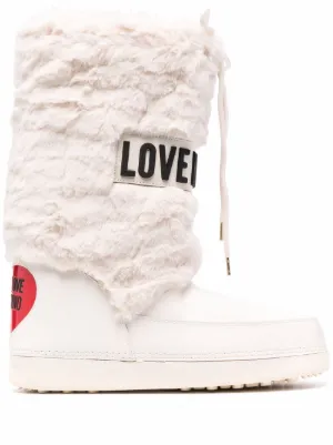 love moschino moon boot