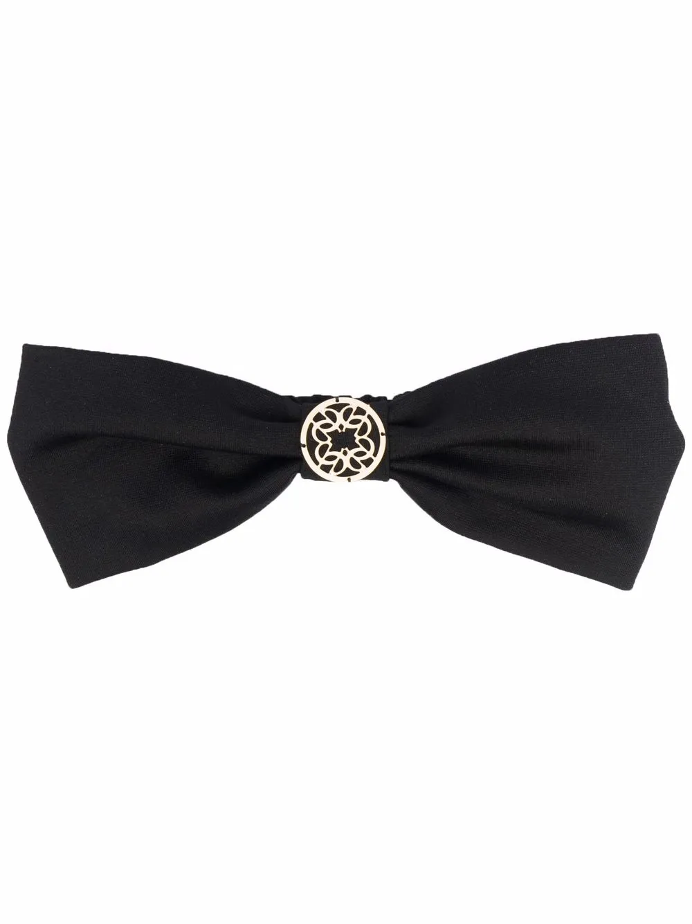 ELIE SAAB JUNIOR logo-plaque headband