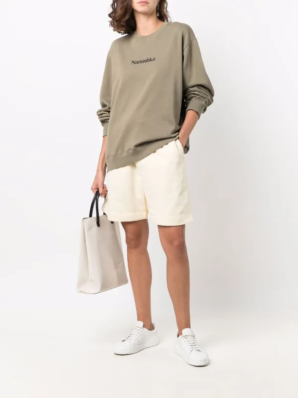 【関税込み】Nanushka ショートパンツ Nanushka ロゴ ショートパンツ 通販 - FARFETCH