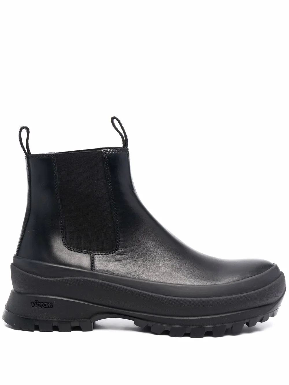 

Jil Sander botas chelsea con suela gruesa - Negro