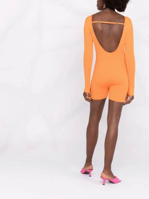 Shop Jacquemus Le body YerÃ¹ bodysuit with Express Delivery - FARFETCH