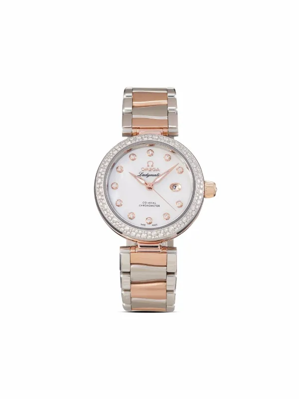 OMEGA 2021 Unworn De Ville Ladymatic Co-Axial 34mm - Farfetch