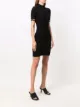 Jacquemus robe courte en maille nervurée