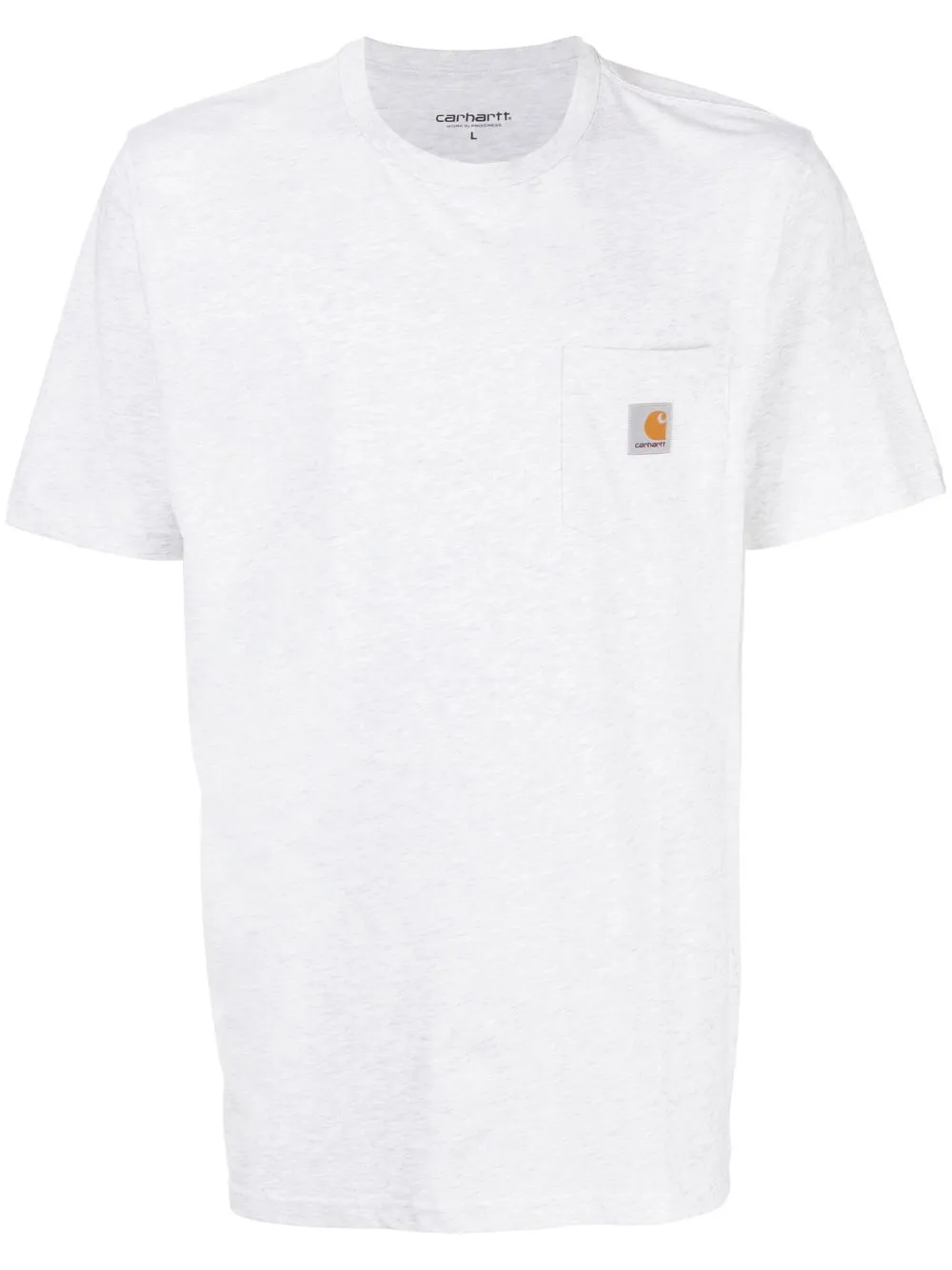 

Carhartt WIP playera con parche del logo - Gris