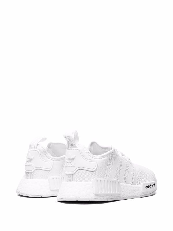 Adidas nmd without laces white sale