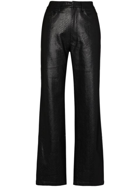 ROTATE Rotie vegan leather trousers