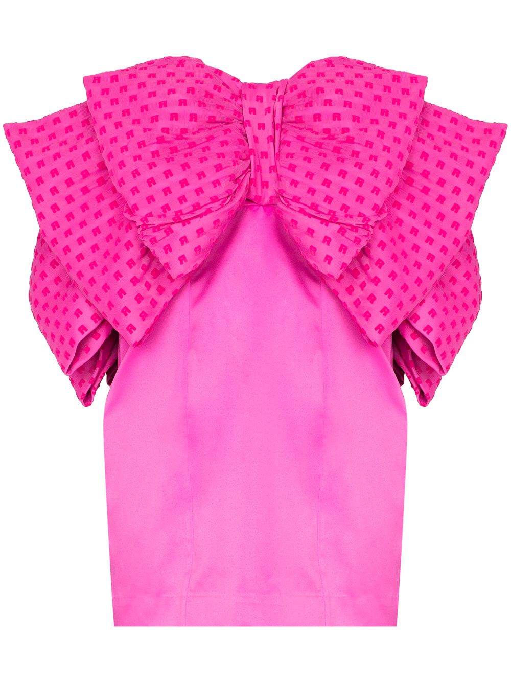 

ROTATE Natalie bow-detail dress - Pink