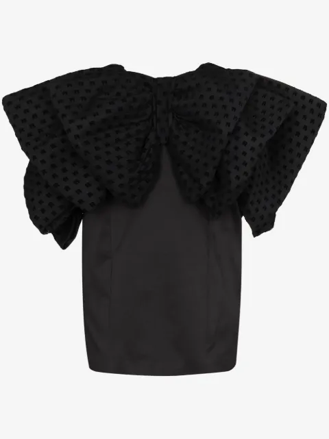ROTATE BIRGER CHRISTENSEN Natalie oversized-bow minidress