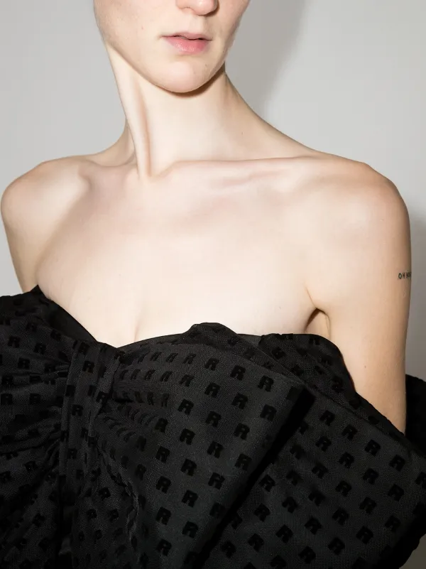 ROTATE BIRGER CHRISTENSEN Natalie オーバーサイズリボン ミニドレス