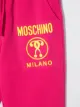 Moschino Kids logo-embossed cotton track pants