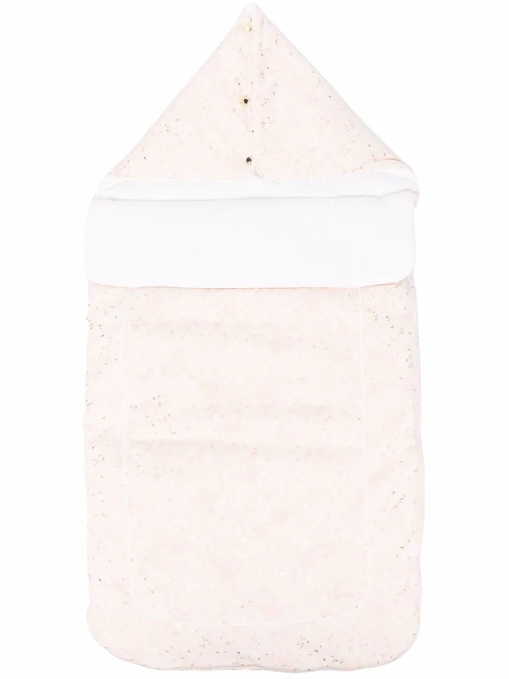 Chloé Kids конверт на молнии с цветочным принтом