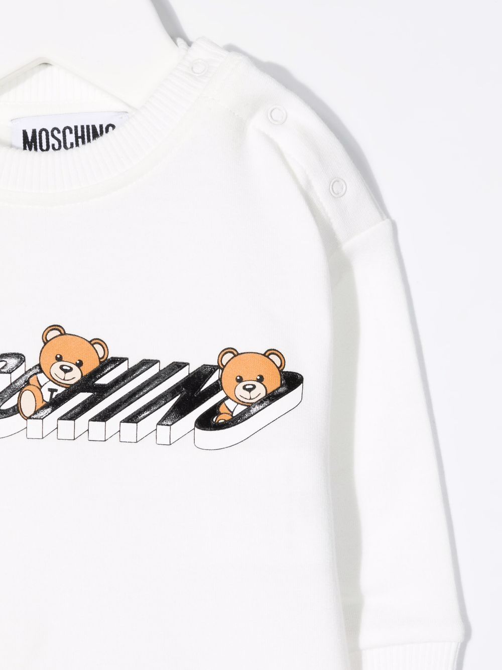 фото Moschino kids толстовка с логотипом