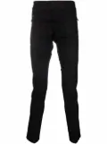 Isaac Sellam Experience slim-cut lambskin trousers - Black