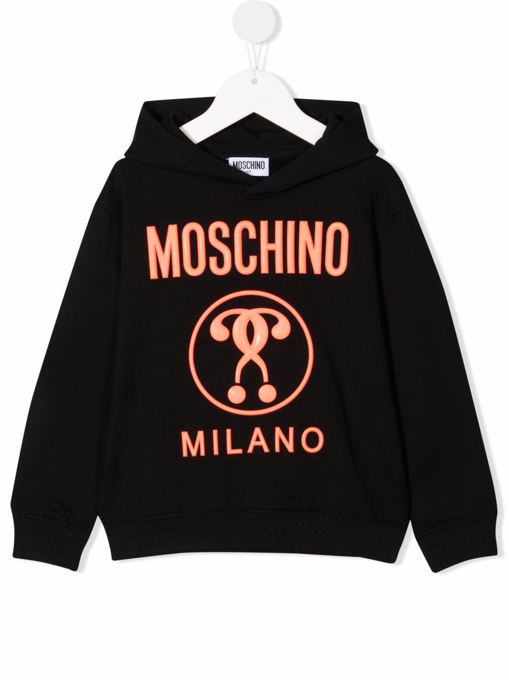 фото Moschino kids худи с тисненым логотипом